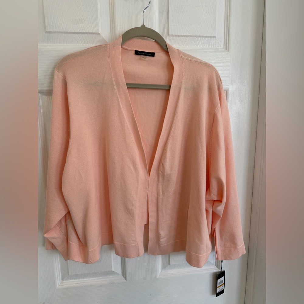 Brand new with tags Tommy Hilfiger Light Pink Cardigan